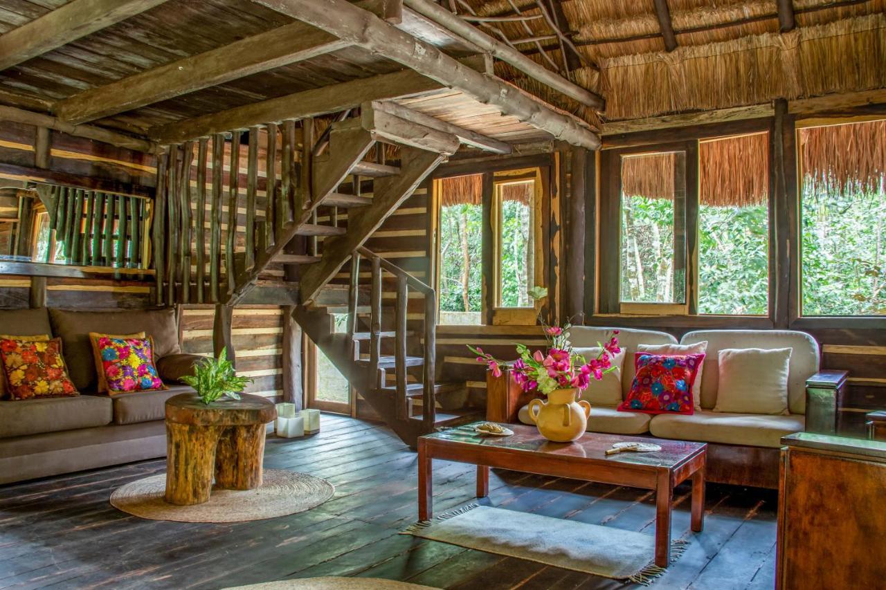Madre Tierra Eco Habitat Guest House Пуерто Морелос Екстериор снимка