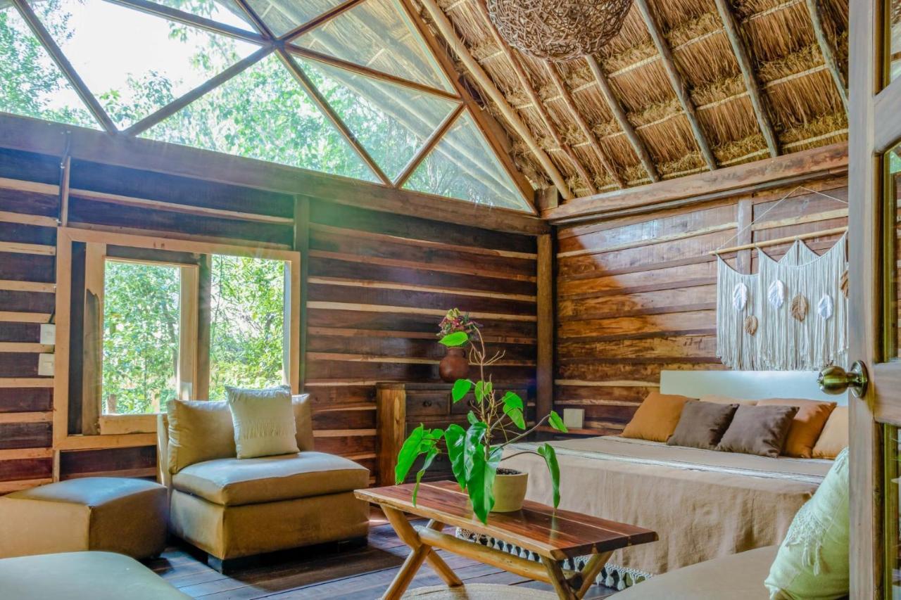 Madre Tierra Eco Habitat Guest House Пуерто Морелос Екстериор снимка
