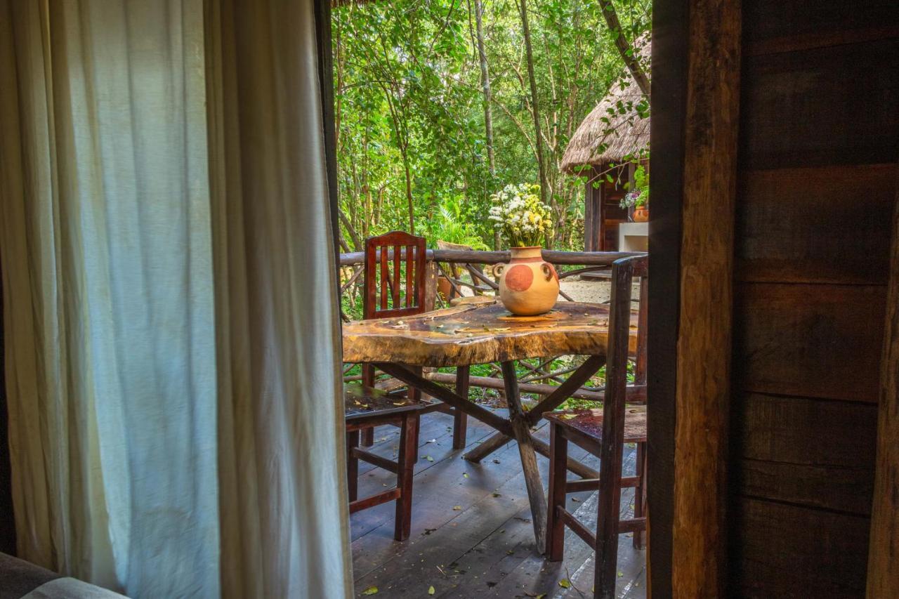 Madre Tierra Eco Habitat Guest House Пуерто Морелос Екстериор снимка