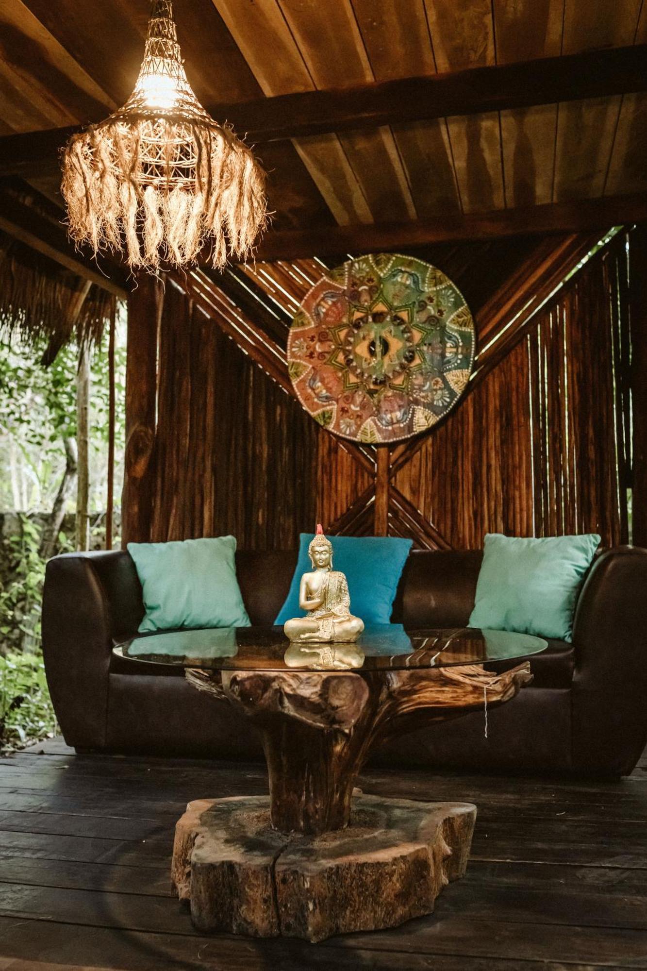 Madre Tierra Eco Habitat Guest House Пуерто Морелос Екстериор снимка