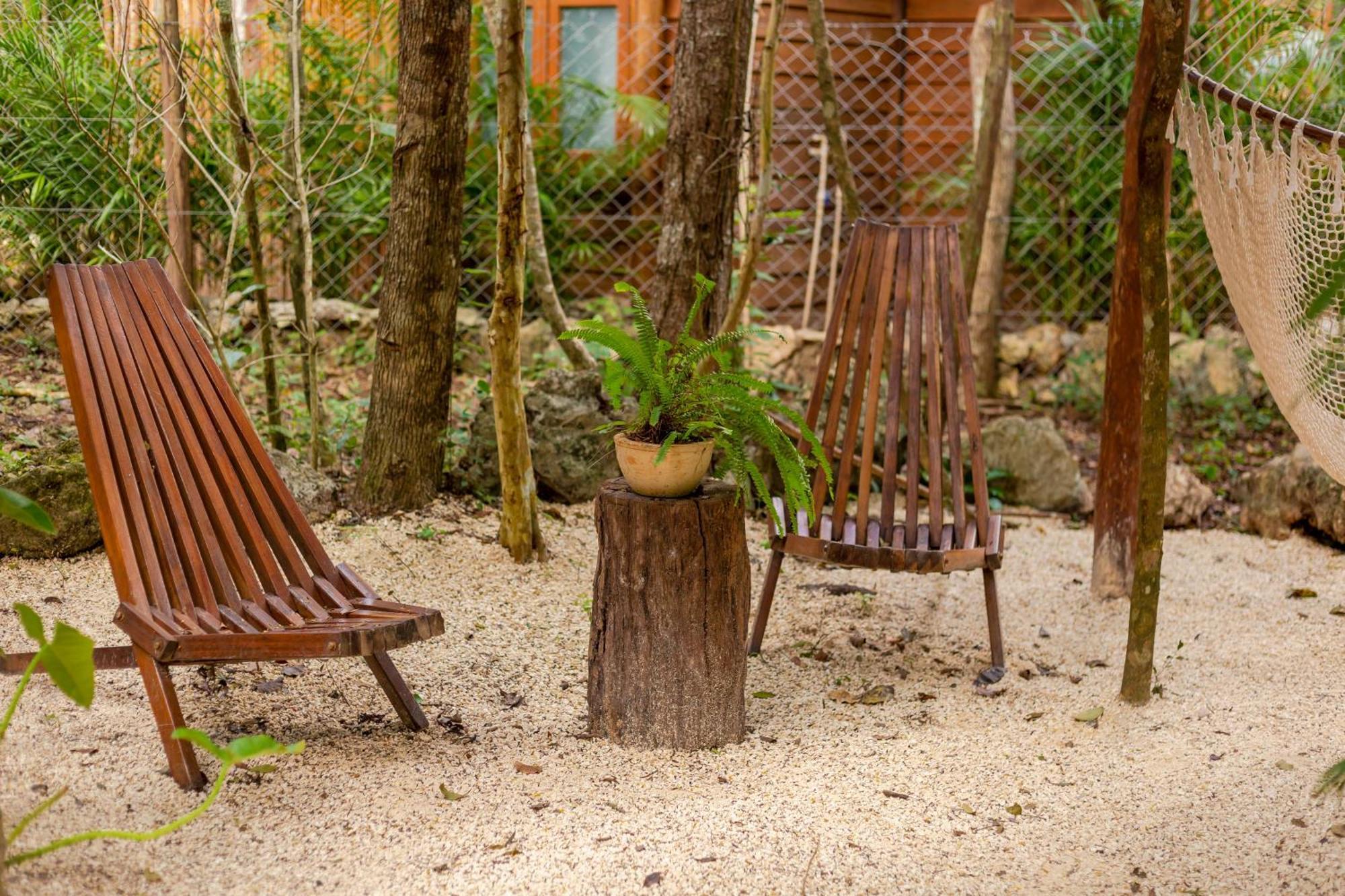 Madre Tierra Eco Habitat Guest House Пуерто Морелос Екстериор снимка